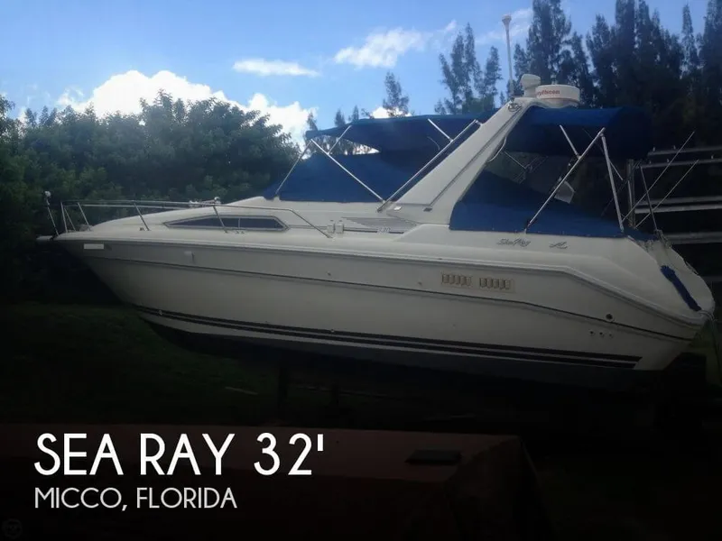 Slide: The Image of Sea Ray 330 Express Cruiser 1993 - 0