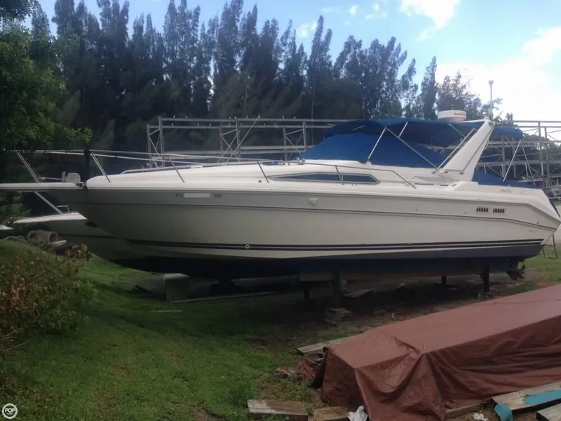Slide: The Image of Sea Ray 330 Express Cruiser 1993 - 1
