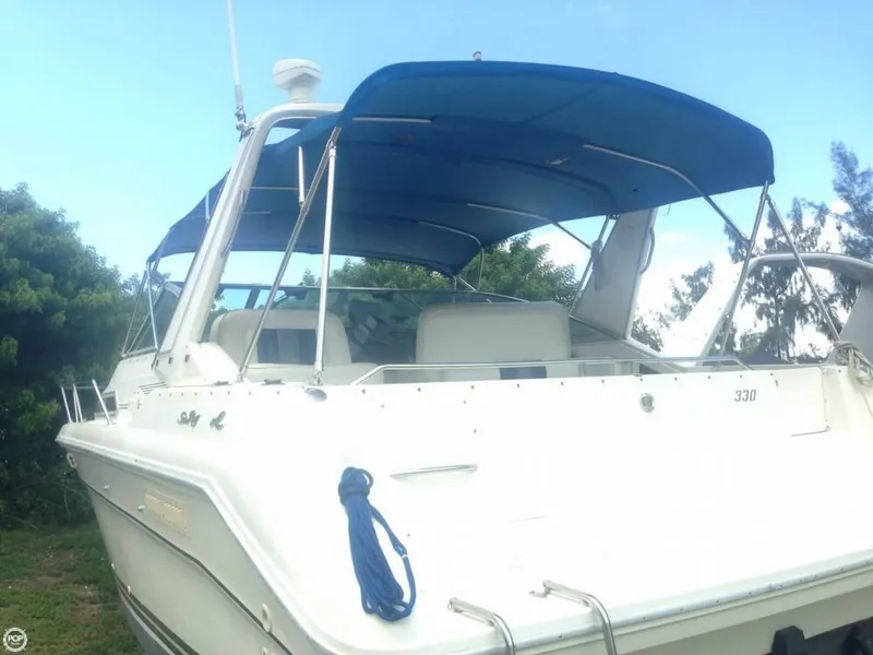 Slide: The Image of Sea Ray 330 Express Cruiser 1993 - 3
