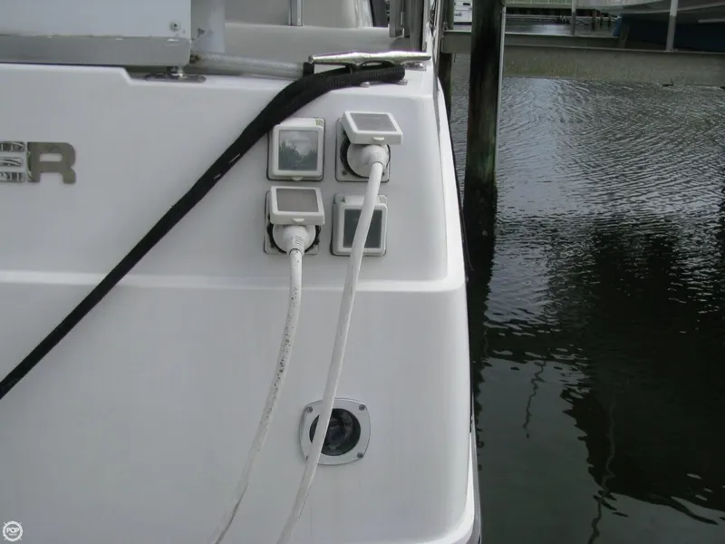 Slide: The Image of Carver Yachts 370 Aft Cabin 1993 - 7