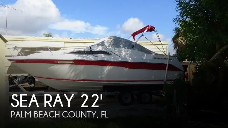 Slide: The Image of Sea Ray 220 Sundancer 1990 - 0