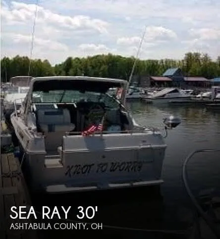 Slide: The Image of Sea Ray 300 Weekender 1988 - 0