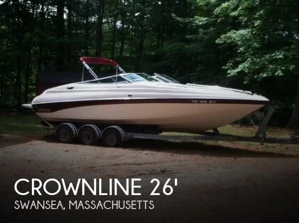 Slide: The Image of Crownline Boats 266 Bowrider 1995 - 0