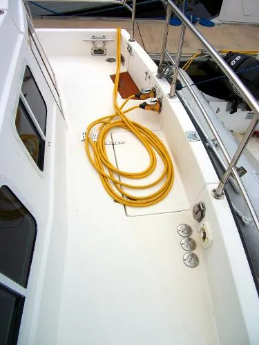 Slide: The Image of Sabreline 36 AFT CABIN 1999 - 4