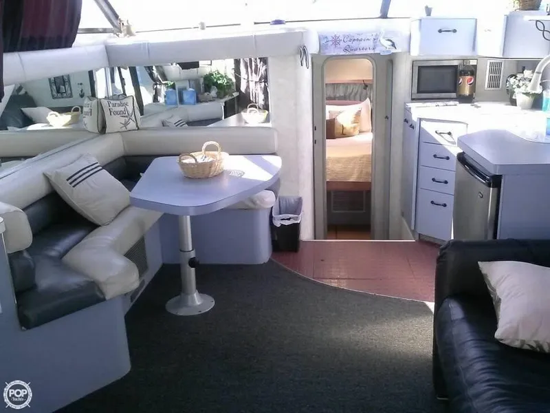 Slide: The Image of Mainship Mediterranean 35 Cockpit 1988 - 6