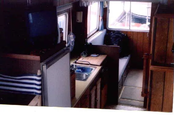 Slide: The Image of Sea Rover Houseboat 1970 - 3