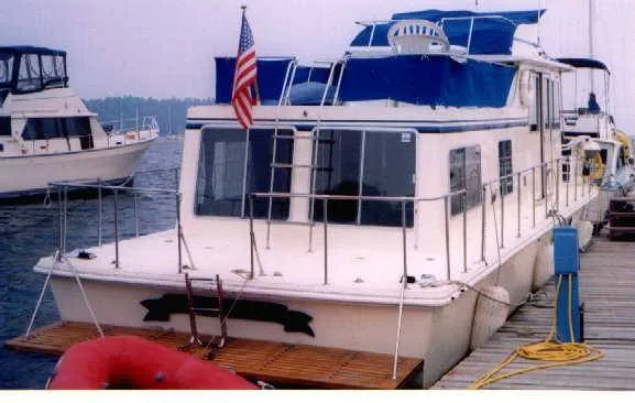 Slide: The Image of Sea Rover Houseboat 1970 - 4