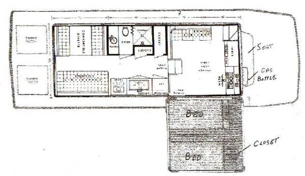 Slide: The Image of Sea Rover Houseboat 1970 - 5