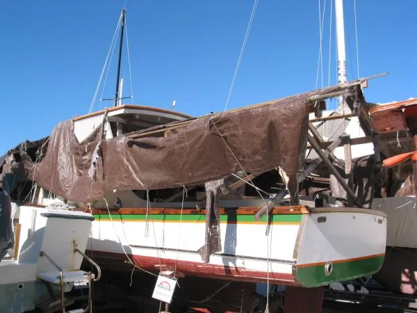 Slide: The Image of Cochran Picnic Boat 1961 - 0