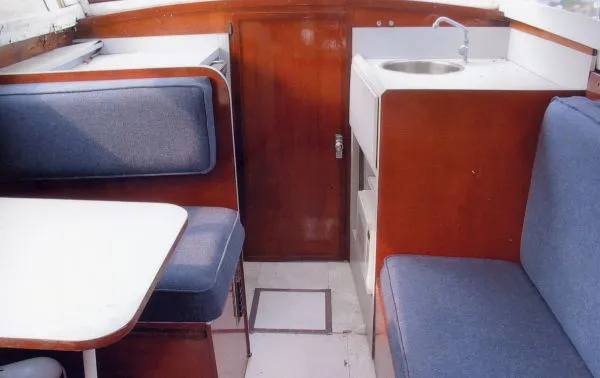 Slide: The Image of Chris-Craft Sedan W/Fly Bridge 1955 - 4