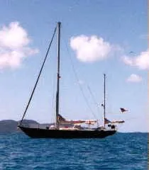 Slide: The Image of North Star Yachts, Inc. Hughes 48 Yawl 1971 - 1