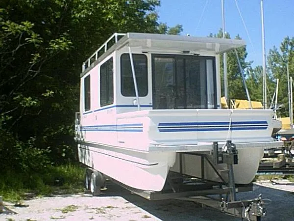 Slide: The Image of Catamaran Lil Hobo Houseboat 2000 - 0