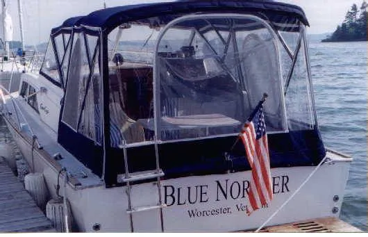Slide: The Image of Chris-Craft 30 Express 1973 - 1