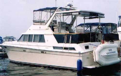 Slide: The Image of Silverton 40 AFT CABIN MY 1989 - 0