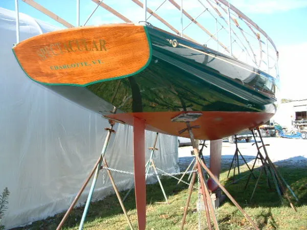 Slide: The Image of New England Boatworks Buzzards Bay 25 2001 - 0