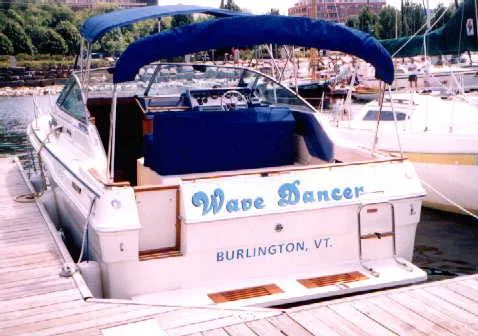 Slide: The Image of Sea Ray Sundancer SRV 300 1985 - 8