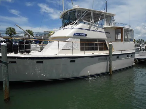 Slide: The Image of Atlantic Sundeck Motor Yacht 1990 - 0