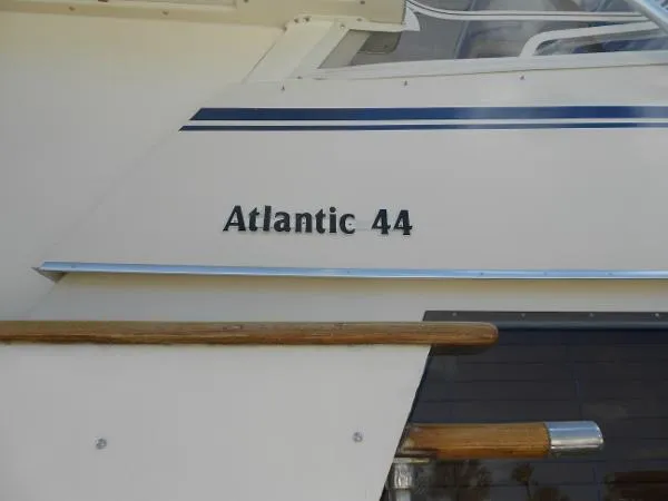 Slide: The Image of Atlantic Sundeck Motor Yacht 1990 - 8