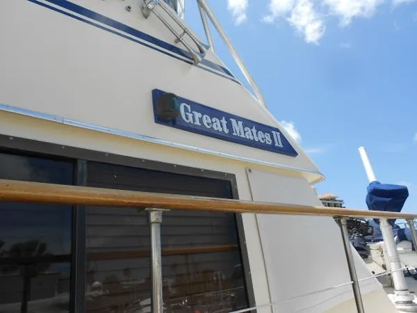 Slide: The Image of Atlantic Sundeck Motor Yacht 1990 - 9