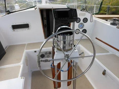 Slide: The Image of O'Day 32 Center Cockpit 1976 - 1