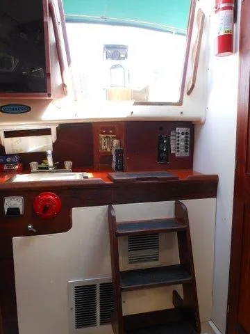 Slide: The Image of O'Day 32 Center Cockpit 1976 - 5