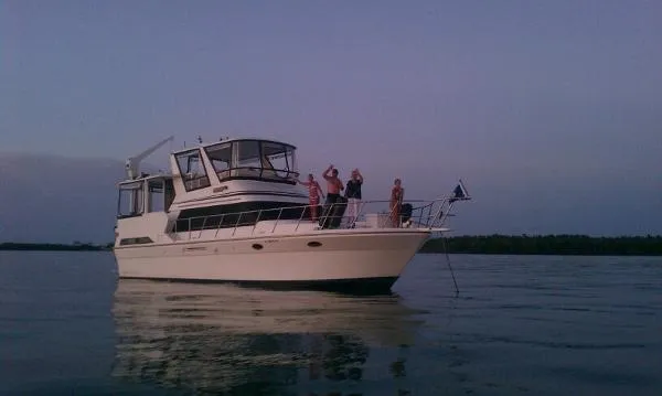 Slide: The Image of Nova Embassy Sundeck Motor Yacht 1989 - 1