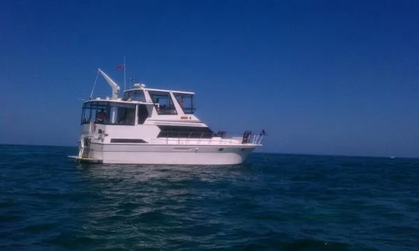 Slide: The Image of Nova Embassy Sundeck Motor Yacht 1989 - 2