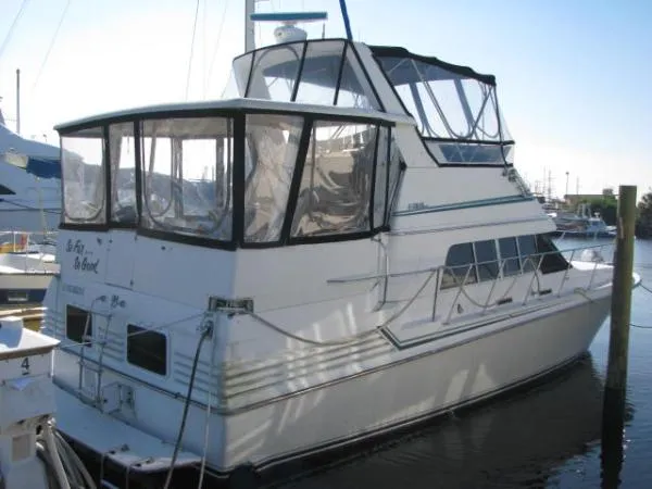 Slide: The Image of Trojan 12 Meter Motor Yacht 1991 - 10