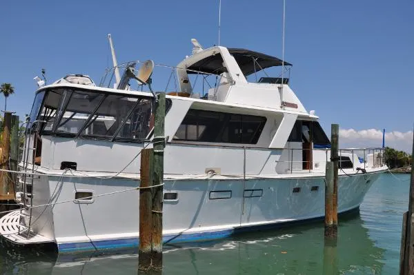 Slide: The Image of Hartmann Palmer Fly Bridge / Motor Yacht 1985 - 0