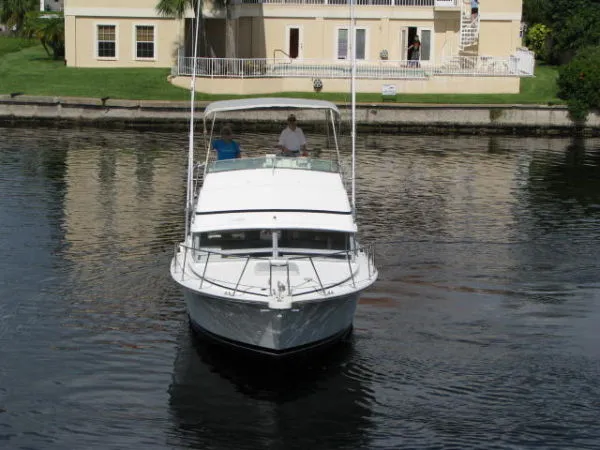 Slide: The Image of Bertram 33 BERTRAM FLYBRIDGE- TOTALLY THE ONE TO SEE! 1982 - 7
