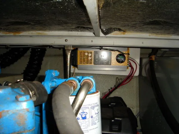Slide: The Image of Silverton Motoryacht Aft Cabin 1996 - 3
