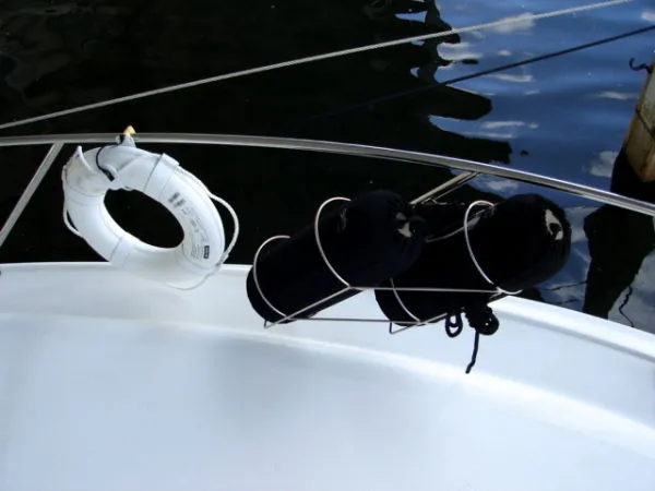 Slide: The Image of Silverton Motoryacht Aft Cabin 1996 - 4
