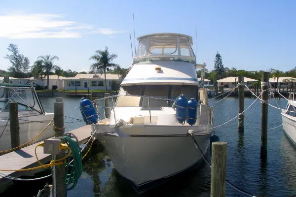 Slide: The Image of Golden Star 35 Flybridge 1988 - 5