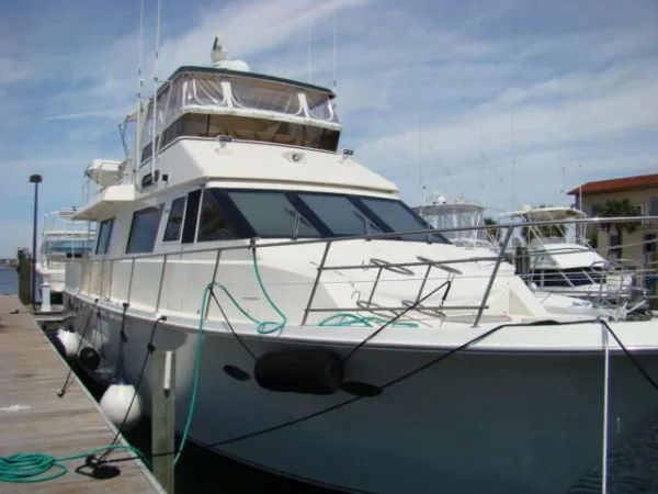 Slide: The Image of Viking 63 WIDEBODY MOTORYACHT 1988 - 8