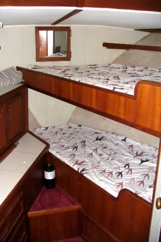Slide: The Image of Uniflite 42 Double Cabin 1984 - 9