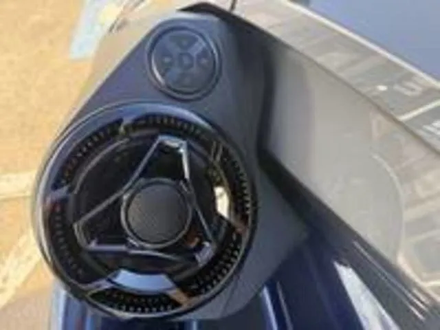 Slide: The Image of Close-up of Sea-Doo GTX 230 speaker, 2026 model. - 15