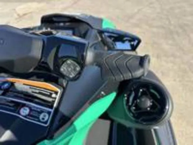 Slide: The Image of Close-up of Sea-Doo GTI SE 130 jet ski, 2026 model. - 8