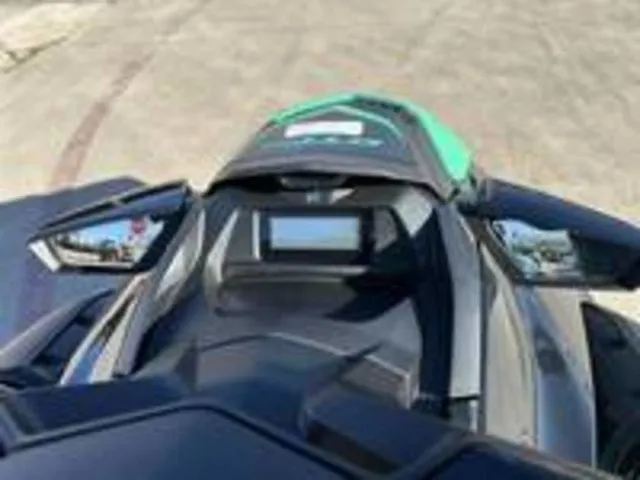 Slide: The Image of 2026 Sea-Doo GTI SE 130 cockpit with mirrors and display. - 9