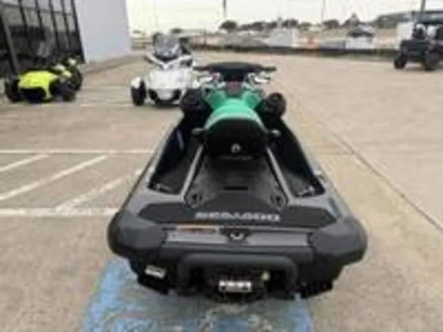 Slide: The Image of 2026 Sea-Doo GTI SE 170 jet ski in parking lot. - 10