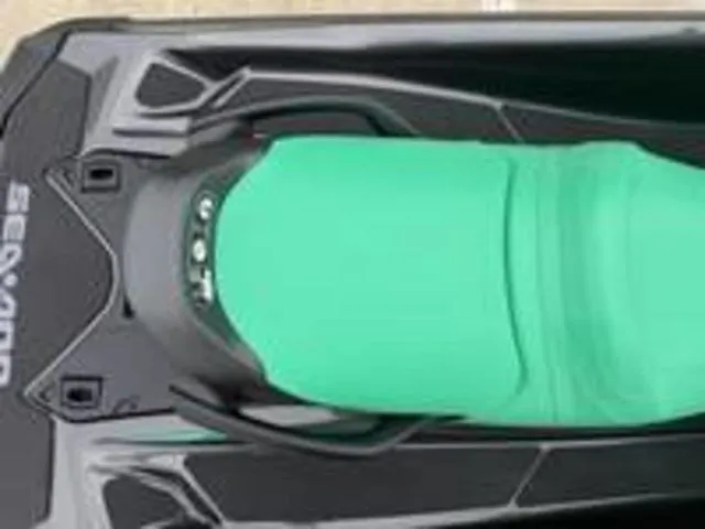 Slide: The Image of 2026 Sea-Doo GTI SE 170 with green seat, top view. - 17