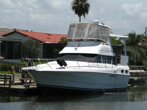 Slide: The Image of Silverton 34 Aft Cabin Motor Yacht 1996 - 0