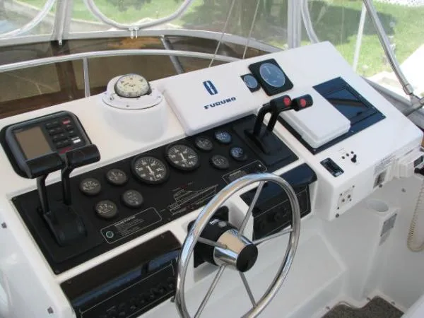Slide: The Image of Silverton 34 Aft Cabin Motor Yacht 1996 - 3