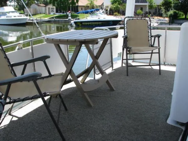 Slide: The Image of Silverton 34 Aft Cabin Motor Yacht 1996 - 5