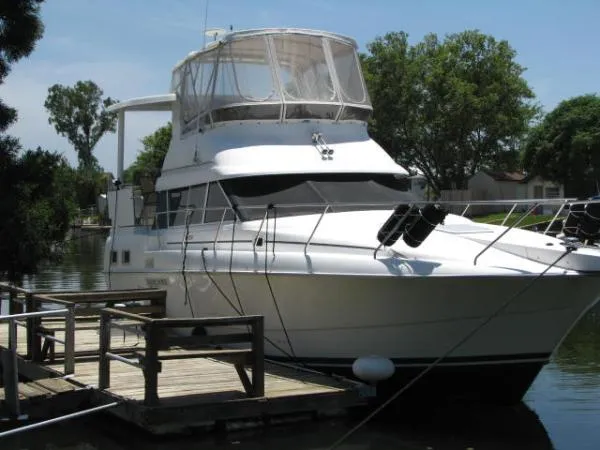 Slide: The Image of Silverton 34 Aft Cabin Motor Yacht 1996 - 7