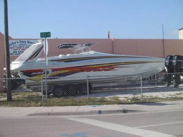 Slide: The Image of Sonic USA Boats Black Jack 386 1998 - 0