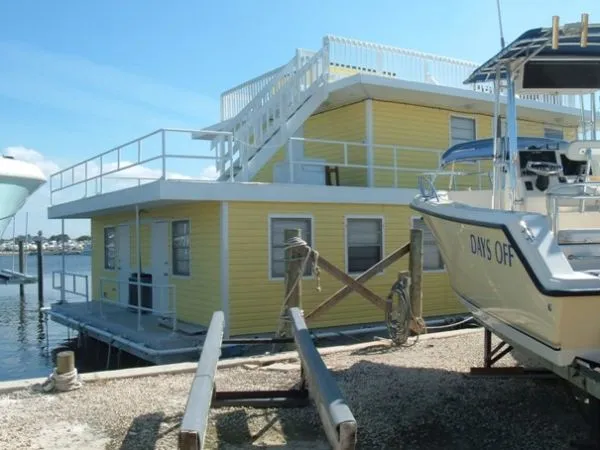 Slide: The Image of Custom Floating House Three Story 1968 - 3