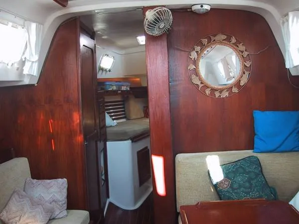 Slide: The Image of Hunter Sloop 1980 - 1