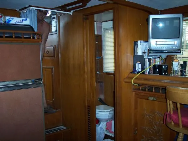 Slide: The Image of Marine Trader 34' Trawler Yacht 1980 - 9