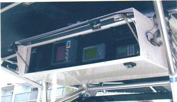Slide: The Image of Ocean Master Center Console 1989 - 3