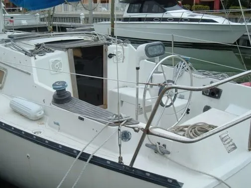Slide: The Image of Hunter Sloop 1980 - 1